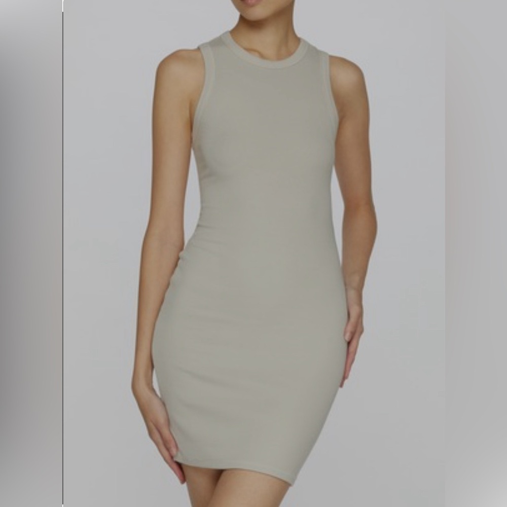 SKIMS COTTON RIB TANK MINI DRESS!!